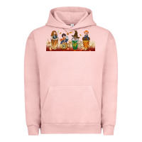 Pigment Salmon wizards coffee cups Urban Hoodie - TumblerDesignByShophia