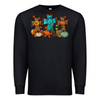 Black fall tree cross Premium Sweatshirt - BundleAndBundleShop