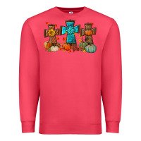 Cardinal fall tree cross Premium Sweatshirt - BundleAndBundleShop
