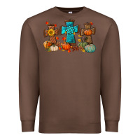 Chestnut fall tree cross Premium Sweatshirt - BundleAndBundleShop
