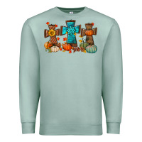 Seafoam fall tree cross Premium Sweatshirt - BundleAndBundleShop