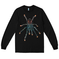 Black Pink Toe Tarantula Long Sleeve Tee - LillyAllenDesigns