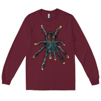 Burgundy Pink Toe Tarantula Long Sleeve Tee - LillyAllenDesigns