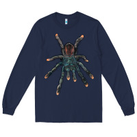 Navy Pink Toe Tarantula Long Sleeve Tee - LillyAllenDesigns