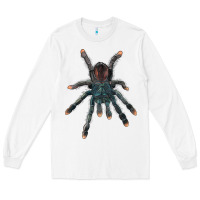 White Pink Toe Tarantula Long Sleeve Tee - LillyAllenDesigns