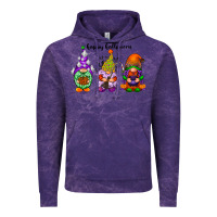 Cloud Purple happy halloween gnomes black Vintage Hoodie - RacoonDesign