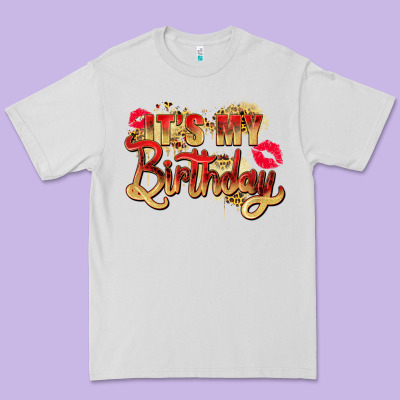 It's My Birthday Premium Tee Designed By Zillion Design Studio