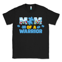 Black LIL Autism Mom Classic Tee - CowhideDigitalArt