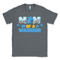 Charcoal Heather LIL Autism Mom Classic Tee - CowhideDigitalArt