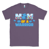Lavender LIL Autism Mom Classic Tee - CowhideDigitalArt