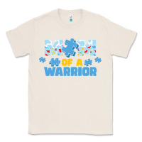 Natural LIL Autism Mom Classic Tee - CowhideDigitalArt