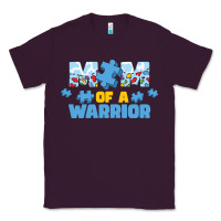 Plum LIL Autism Mom Classic Tee - CowhideDigitalArt