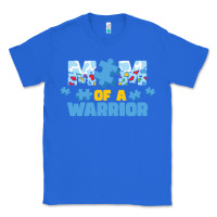 True Royal LIL Autism Mom Classic Tee - CowhideDigitalArt