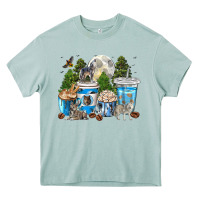 Arona Wolf coffee cups Heavy Core Tee - texasbilliewilder