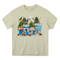 Mossy Wolf coffee cups Heavy Core Tee - texasbilliewilder