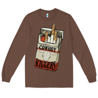 Chestnut cowboy killers cigarette package Long Sleeve Tee - NancyCooperArtShop