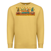 Antique Gold hello pumpkin season libbey glass Premium Sweatshirt - BundleAndBundleShop