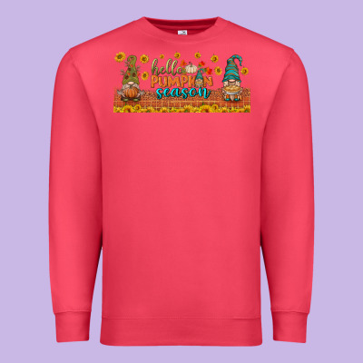 Hello Pumpkin Season Libbey Glass Premium Sweatshirt Designed By Bundleandbundleshop