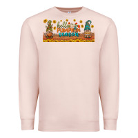 Pale Pink hello pumpkin season libbey glass Premium Sweatshirt - BundleAndBundleShop
