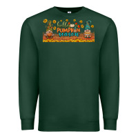 Sports Green hello pumpkin season libbey glass Premium Sweatshirt - BundleAndBundleShop