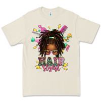 Bone afro locs hair stylist messy bun tbw Premium Tee - texasbilliewilder