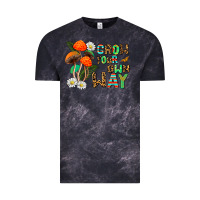 Cloud Black grow your own way Vintage Tee - AdoDesignShop