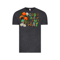 Vintage Black grow your own way Vintage Tee - AdoDesignShop