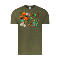 Vintage Olive grow your own way Vintage Tee - AdoDesignShop