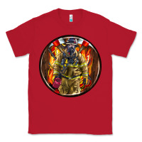 Red firefighter coasters Classic Tee - AdoDesignShop
