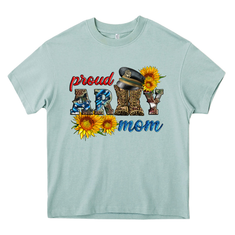 Proud Army Mom Heavy Core Tee by Artiststas | Teevron
