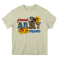 Mossy proud army mom Heavy Core Tee - Artiststas