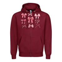 Pink Ribbons Zipper Hoodie | Teevron