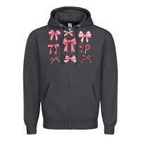 Smoke pink ribbons Zipper Hoodie - MaliasSmallBusiness