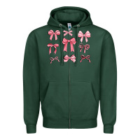 Sports Green pink ribbons Zipper Hoodie - MaliasSmallBusiness