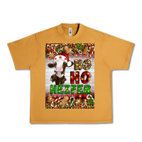 Peanut Butter Christmas Ho Ho Ho Heifer Urban Heavy Tee - Artiststas