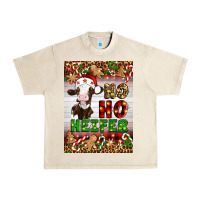 Sandshell Christmas Ho Ho Ho Heifer Urban Heavy Tee - Artiststas