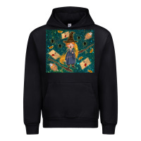 Black wizard boy with mouse Urban Hoodie - TumblerDesignByShophia