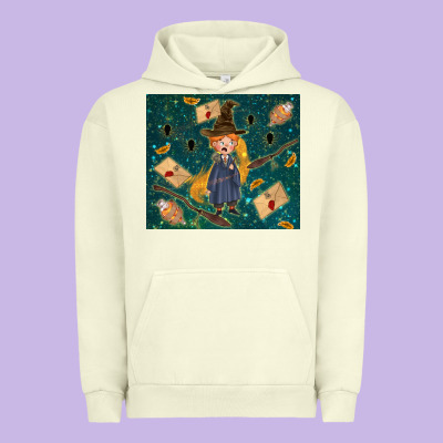 Wizard Boy With Mouse Urban Hoodie Designed By Tumblerdesignbyshophia
