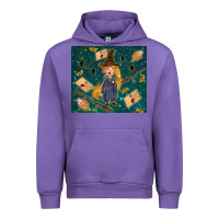 Tulip wizard boy with mouse Urban Hoodie - TumblerDesignByShophia