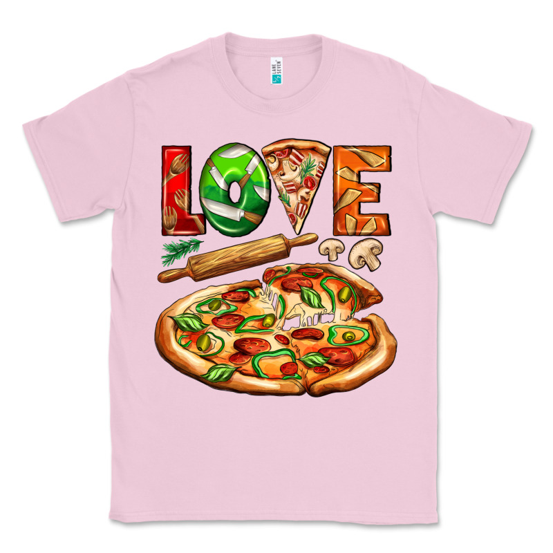 Love Pizza Classic Tee by AdoDesignShop | Teevron