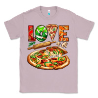 Lilac love pizza Classic Tee - AdoDesignShop