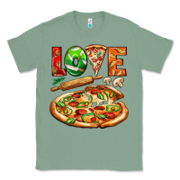 Sage love pizza Classic Tee - AdoDesignShop