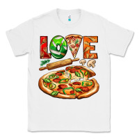 White love pizza Classic Tee - AdoDesignShop