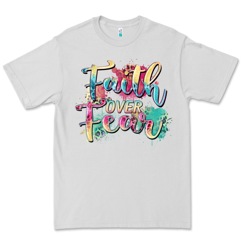 Faith Over Fear Premium Tee by Zillion Design Studio | Teevron