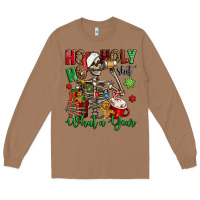 Toasted Coconut ho ho holy shit what a year christmas skeleton Long Sleeve Tee - Jasminsmagicworld