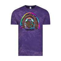 Cloud Purple nurse life rainbow Vintage Tee - JahusDesignShop