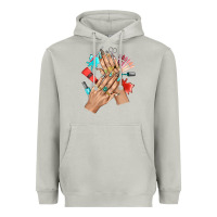 Moon Dust Western Nail Art With Nail Material Bbs Heavyweight Hoodie - BundleAndBundleShop