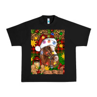 Christmas Horse Urban Heavy Tee | Teevron
