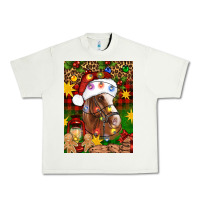 Pistachio Christmas horse Urban Heavy Tee - Artiststas
