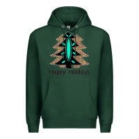 Sports Green Happy Holidays Tree Premium Hoodie - Bettercallsaul
